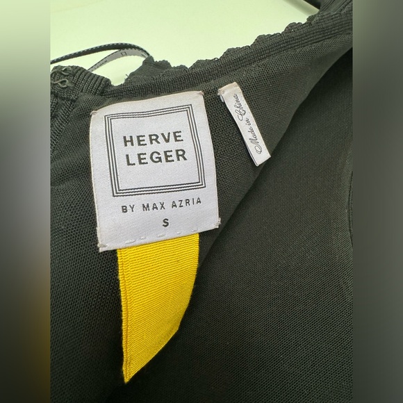 Herve Leger Black Beaded/Studded/Sequin Bandage Dress, size Small NWOT - Picture 8 of 8